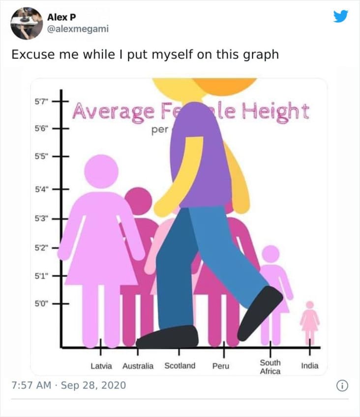 Funny Height Chart